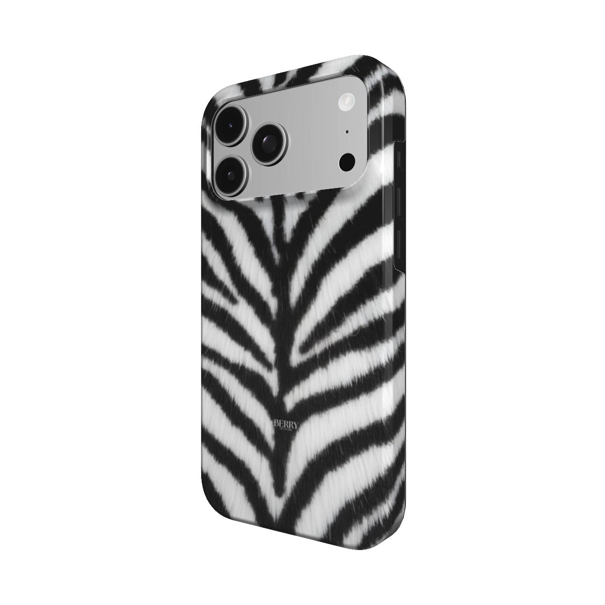 Funda para iPhone con diseño decorativo – Zebra Fur
