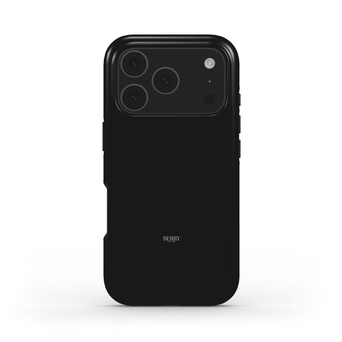 Custodia per iPhone con design decorativo colore: nero – Midnight