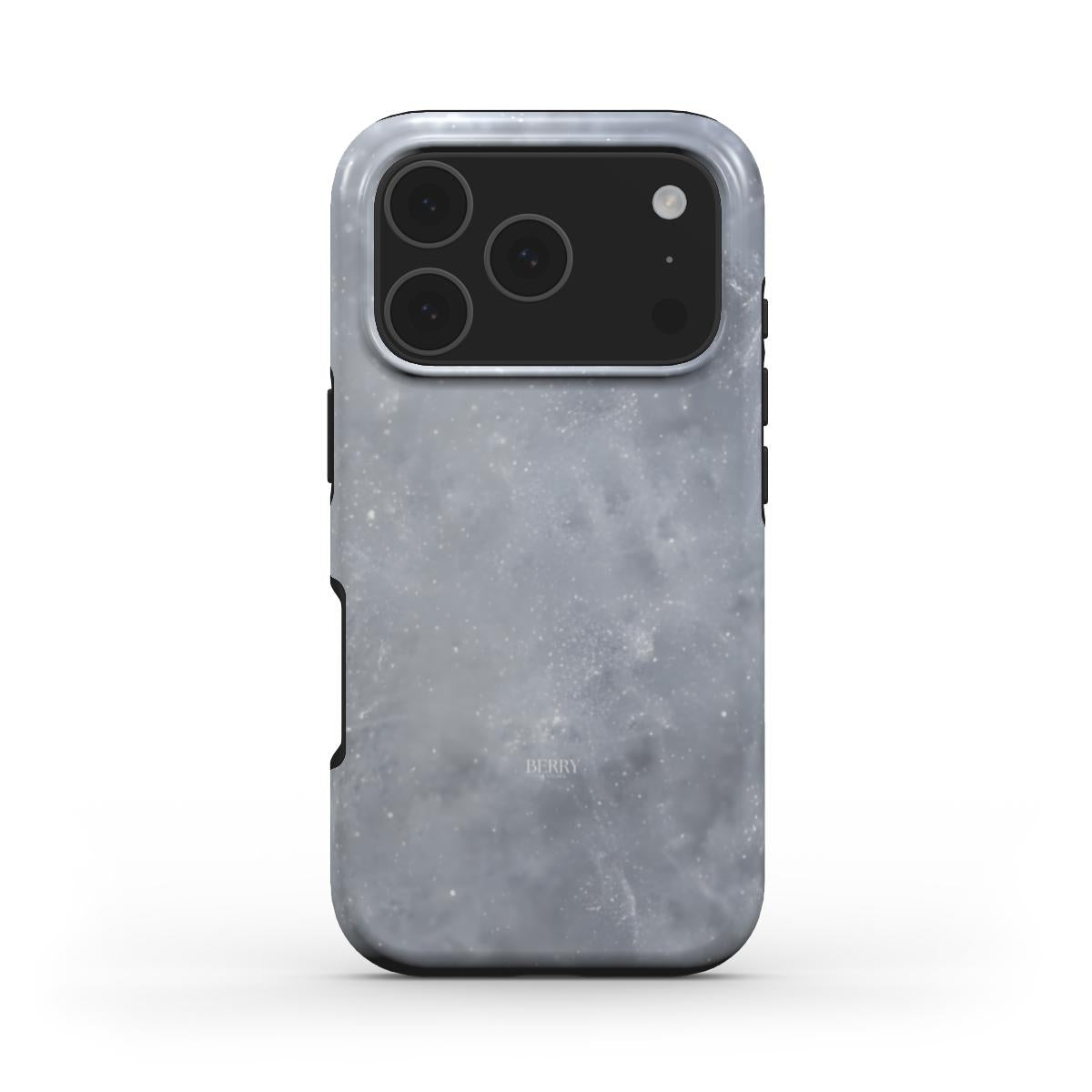 Custodia per iPhone con design glitterato colore: argentato – Crispy Silver