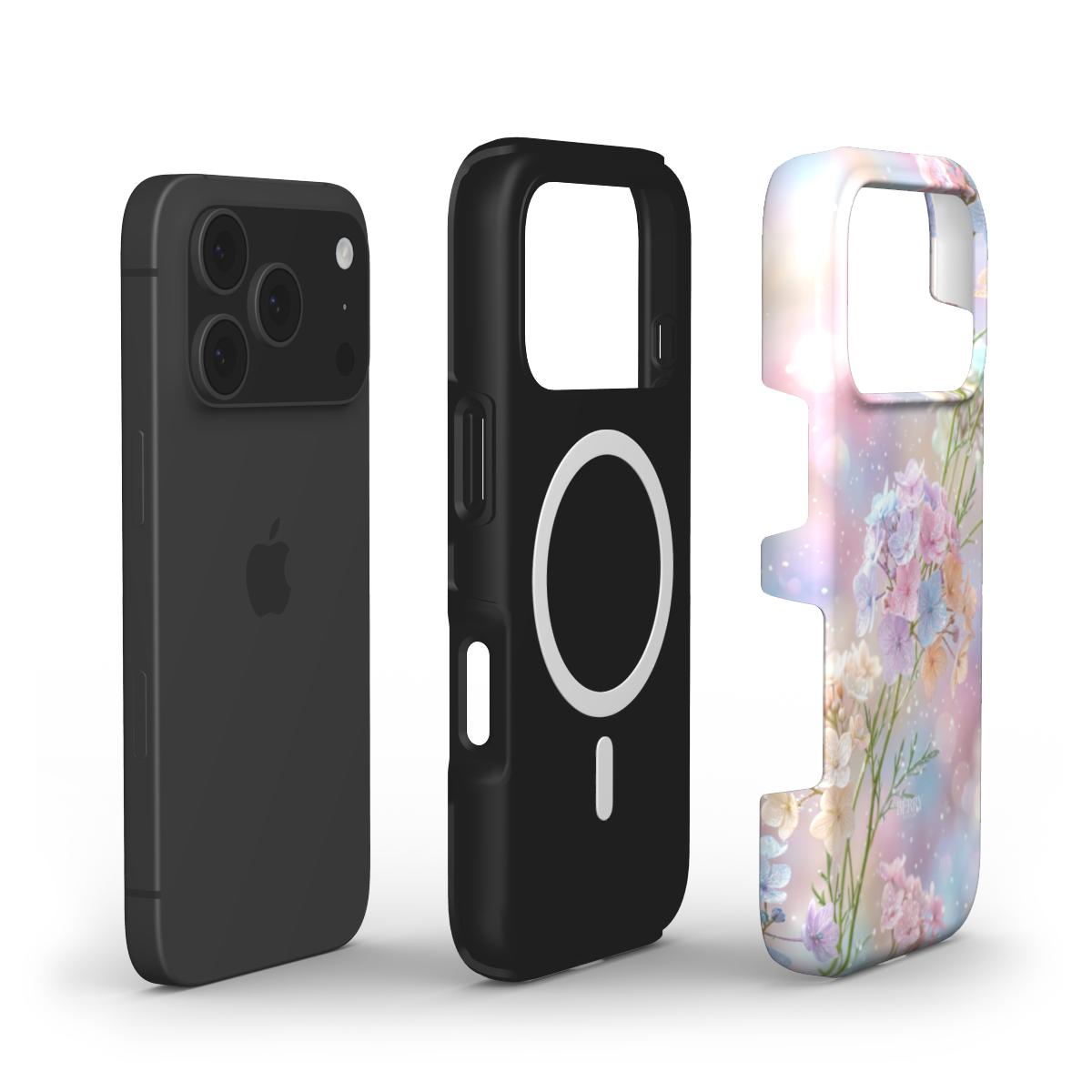Berry Denmark Spring Infusion pastel floral dual layer MagSafe iPhone 17 Pro Max phone case