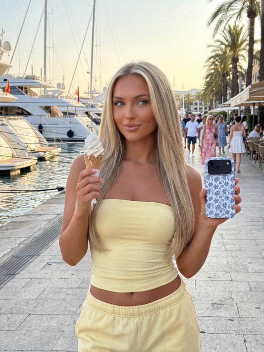 Θήκη iPhone με μοτίβο τριαντάφυλλων χρώμα: ροζέ – Royal Garden