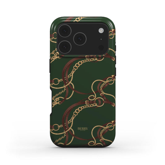 Θήκη iPhone με διακοσμητικό μοτίβο – Emerald Equestrian