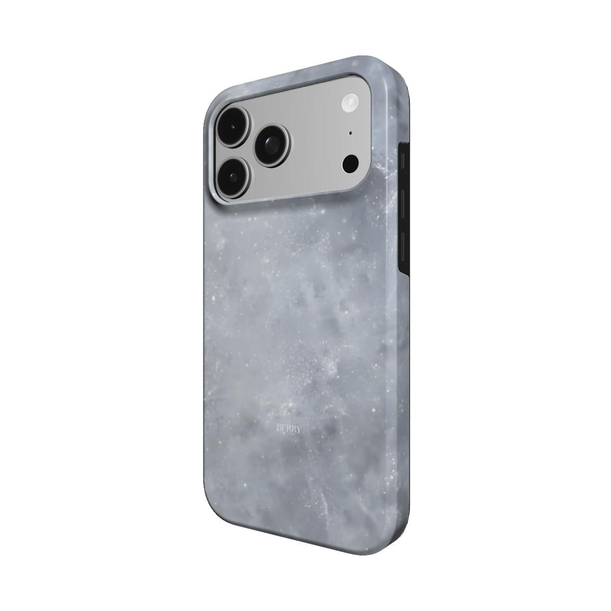 Custodia per iPhone con design glitterato colore: argentato – Crispy Silver