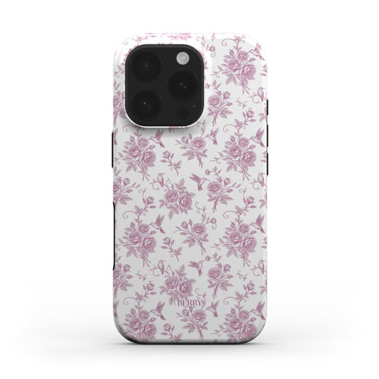 Royal Roses – 玫瑰粉色玫瑰图案iPhone手机壳