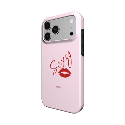 iPhone case with rose motif in pink – Sexy Rose