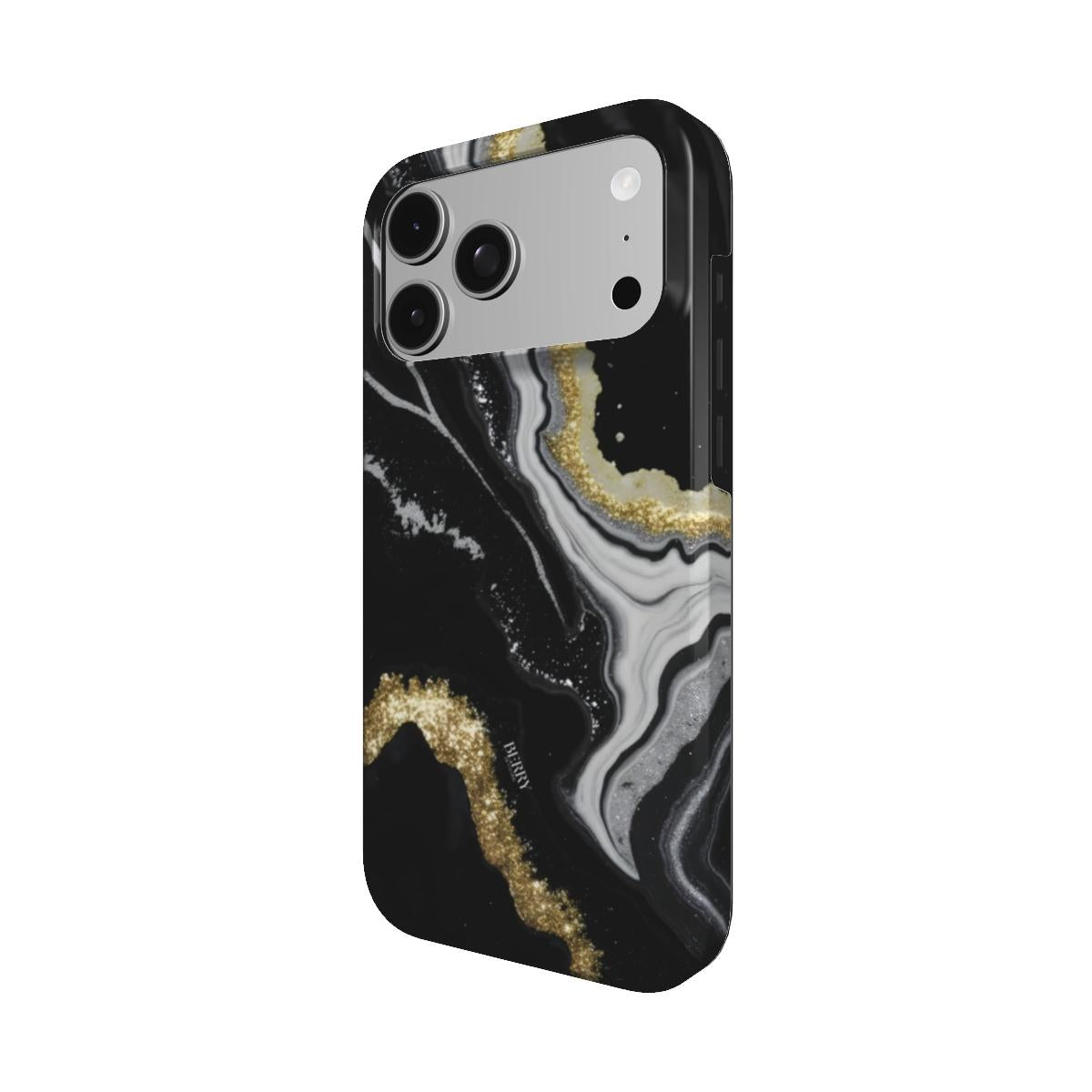 Midnight Gold – 黑色华丽设计iPhone手机壳
