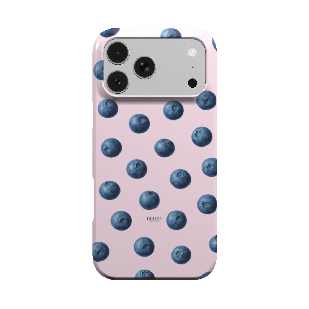 Θήκη iPhone με μοτίβο τριαντάφυλλων χρώμα: ροζέ – Blueberry Kisses Rose