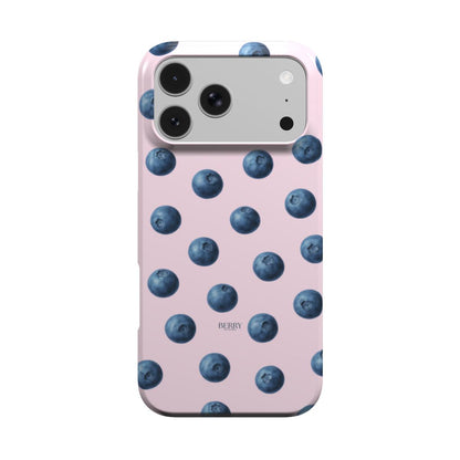Θήκη iPhone με μοτίβο τριαντάφυλλων χρώμα: ροζέ – Blueberry Kisses Rose