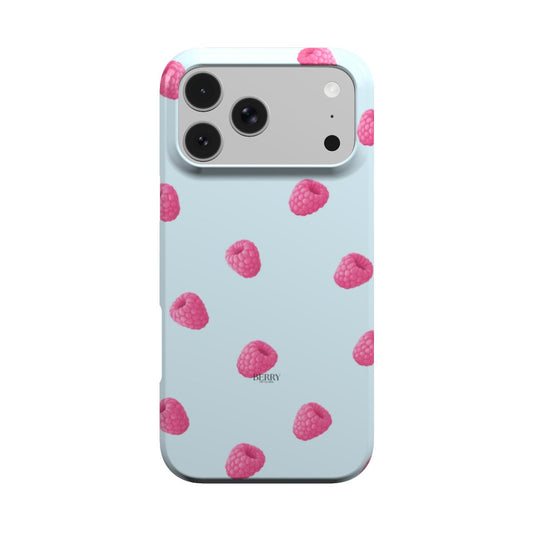 iPhone-skal med stilren design färg: rosa – Raspberry Kisses Sky