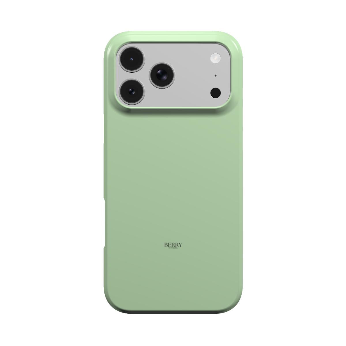 iPhone case with decorative design in matcha green – Matcha