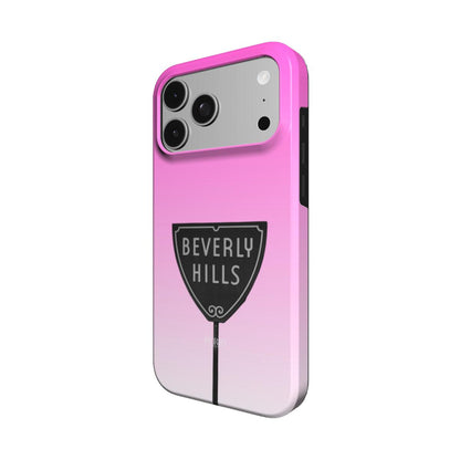 iPhone case with decorative design – Beverly Pink
