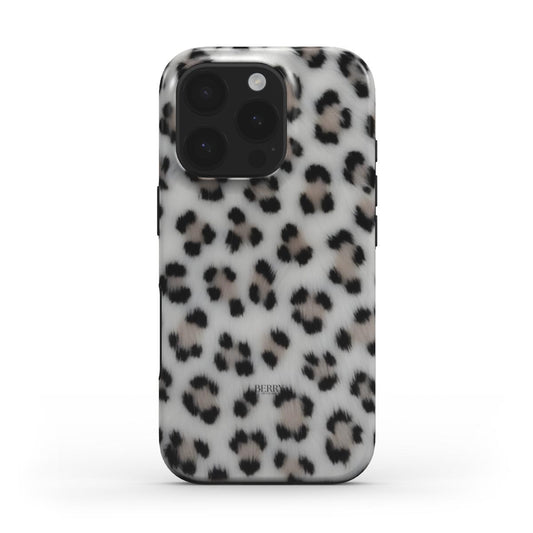 Leopard fluff MagSafe Tough iPhone Case