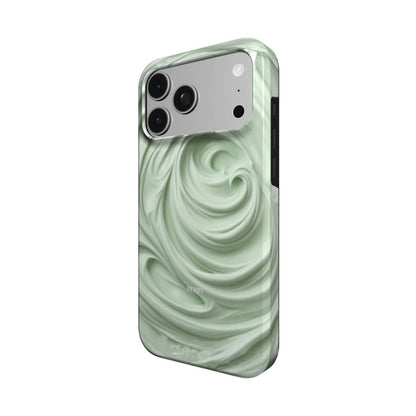 iPhone case with sleek design in matcha green – Creamy Matcha
