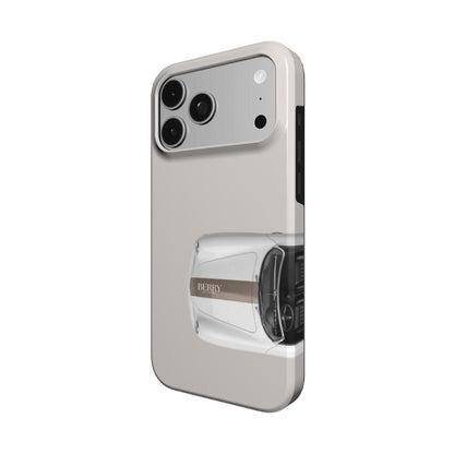 iPhone case with decorative design – Latte Cabriolet