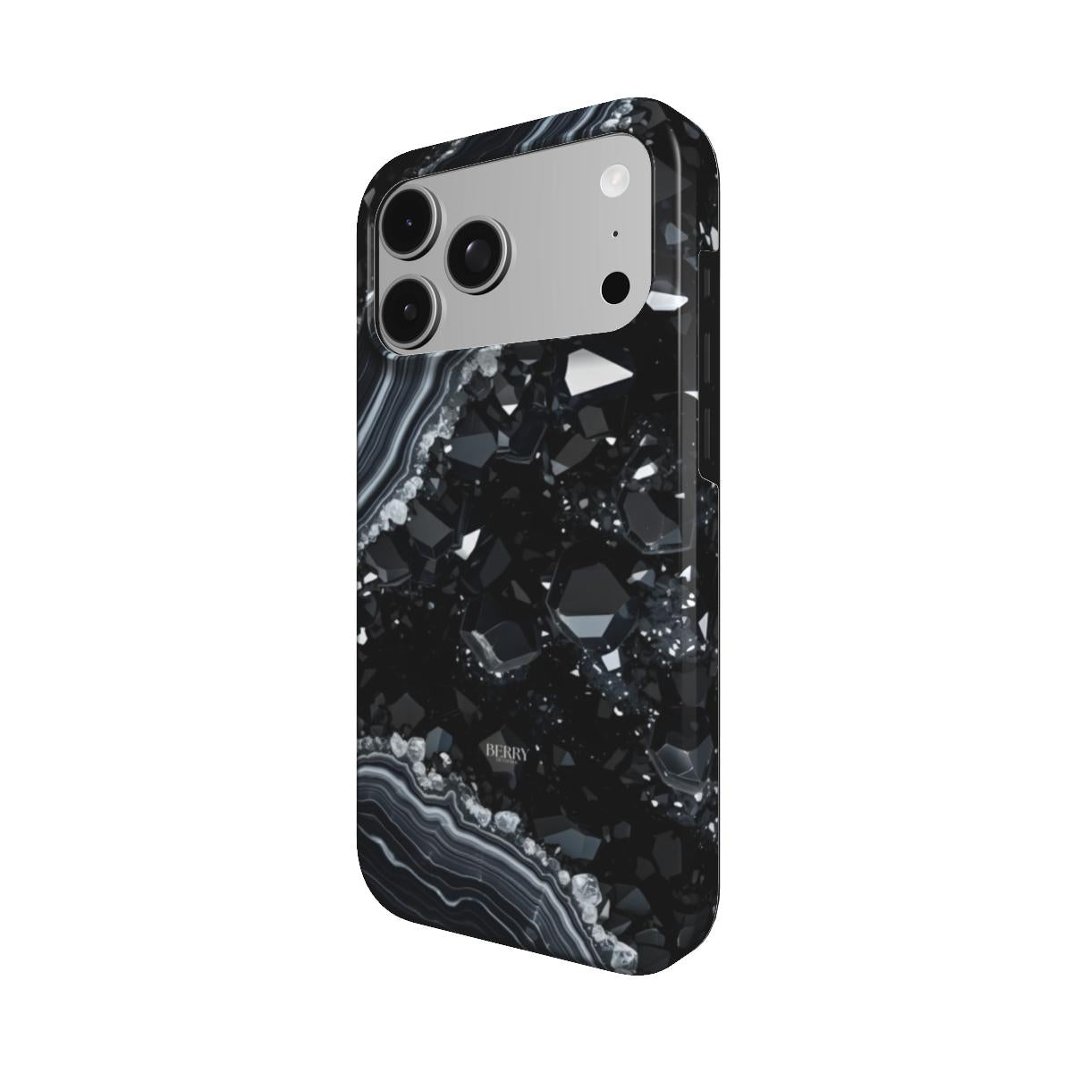 Funda para iPhone con diseño glamuroso – Black Diamond
