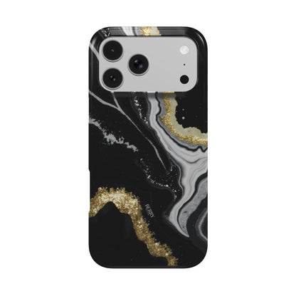 Midnight Gold – 黑色华丽设计iPhone手机壳
