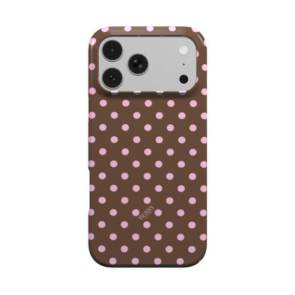 iPhone-deksel med stilrent design farge: rosa – Strawberry Mocha iPhone MagSafe