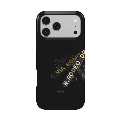 Funda para iPhone con diseño decorativo – Rodeo Drive Night
