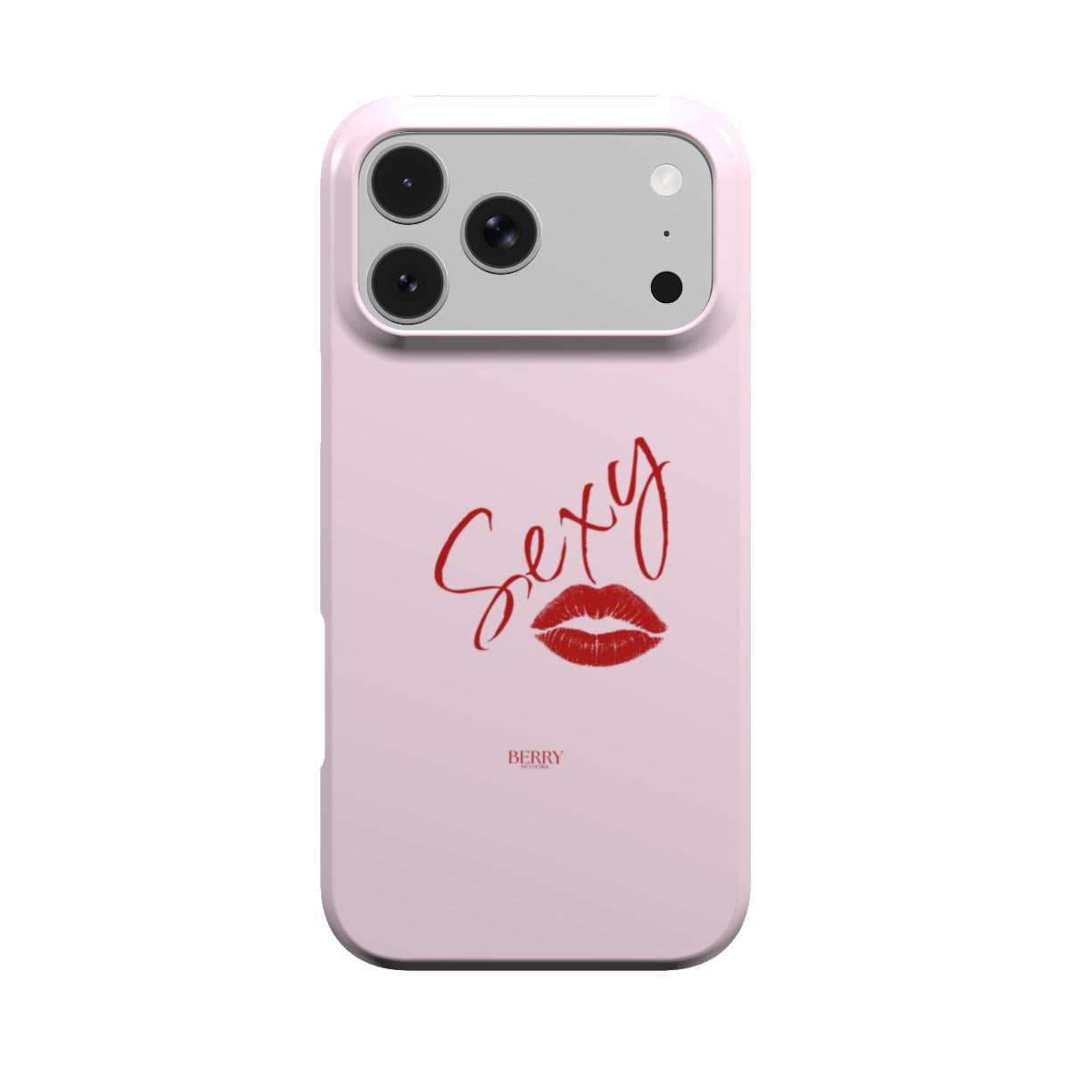 iPhone case with rose motif in pink – Sexy Rose