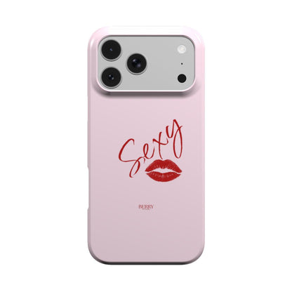 iPhone case with rose motif in pink – Sexy Rose