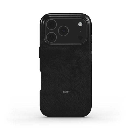 Black Fur MagSafe Tough iPhone Case