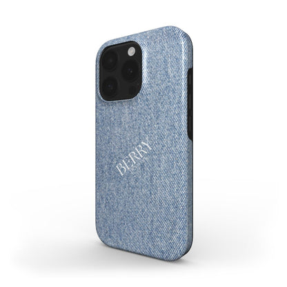 Denim Girly Teddy MagSafe iPhone Case