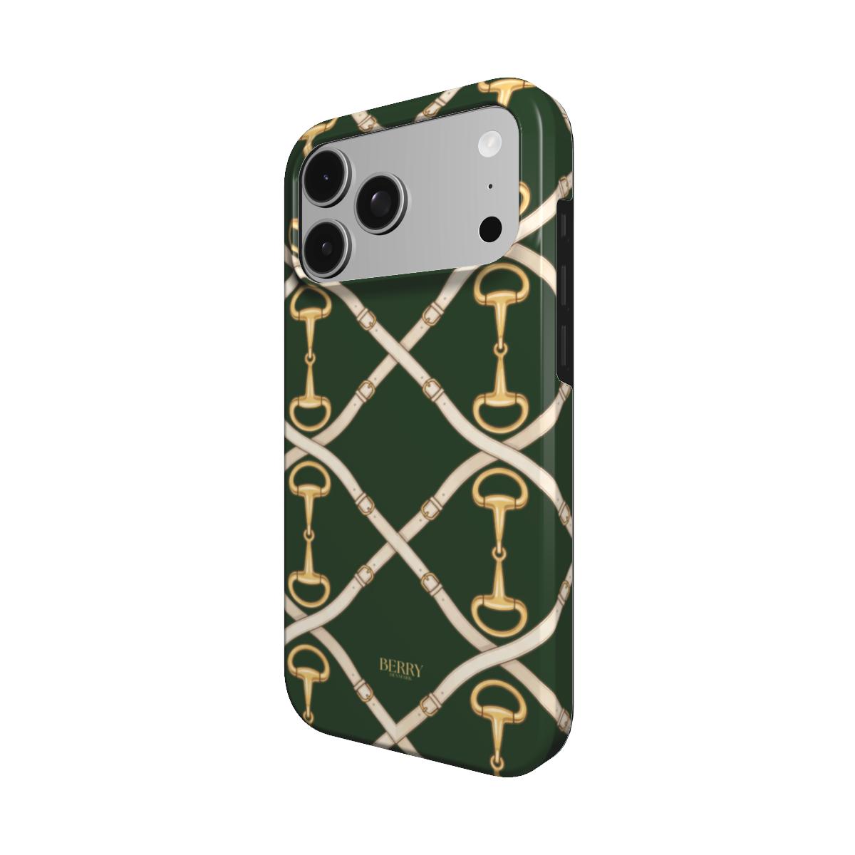 Custodia per iPhone con design decorativo – Elite Buckle