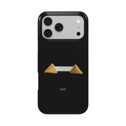 Θήκη iPhone με σχέδιο με γκλίτερ – Lucky Midnight
