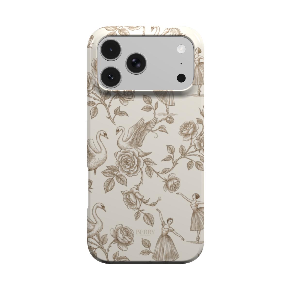 Custodia per iPhone con design decorativo colore: rosso – Royal Ballerina