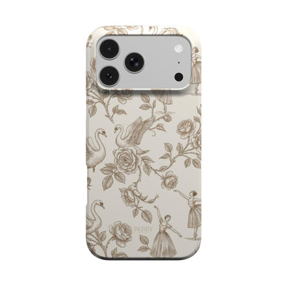 Custodia per iPhone con design decorativo colore: rosso – Royal Ballerina