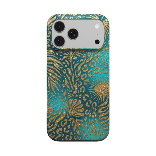 iPhone-skal med glamorös design färg: blå – Euro 00's