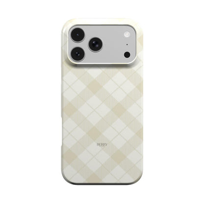 iPhone case with sleek design – Cozy Vanilla