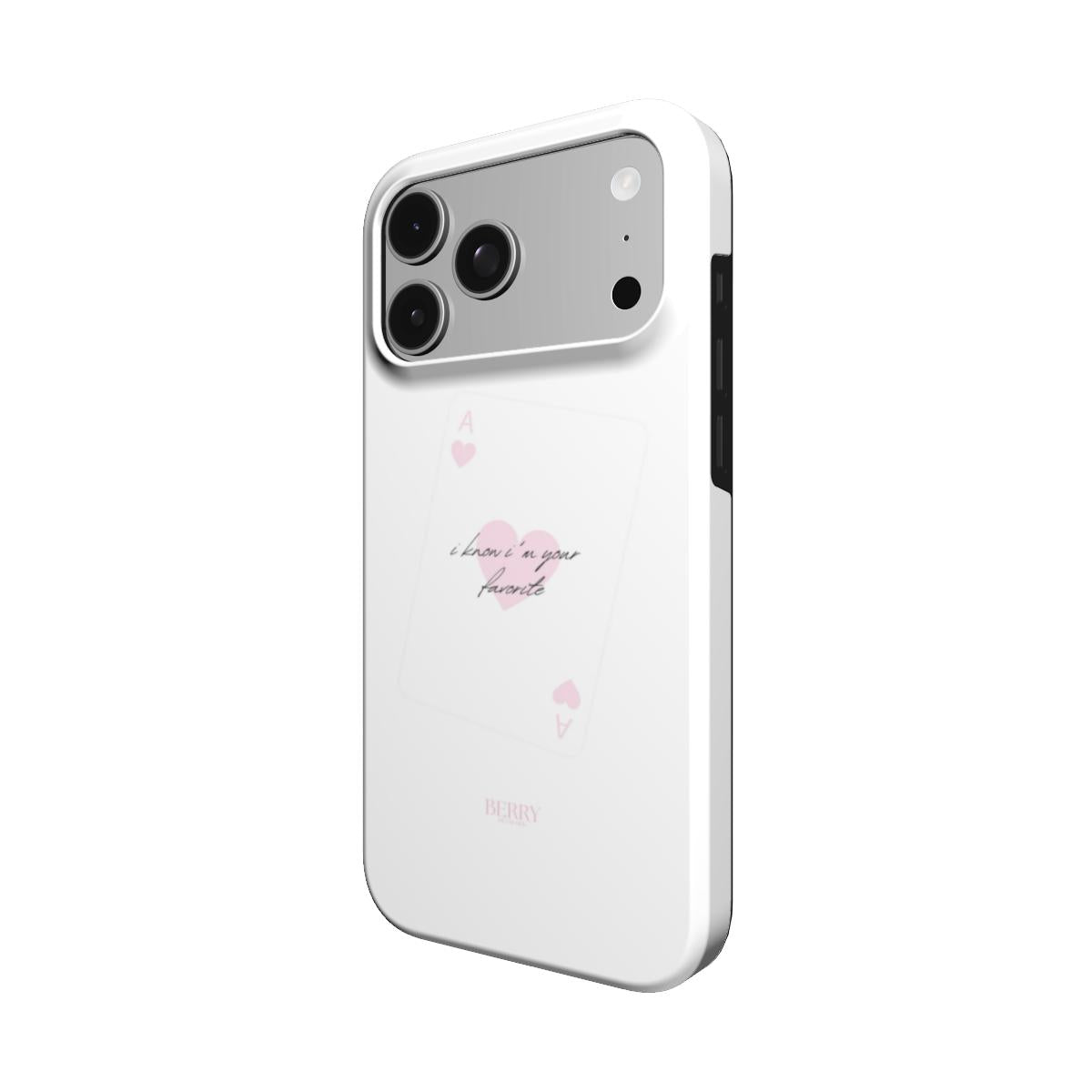 Custodia per iPhone con design decorativo colore: rosa – I'm your favorite