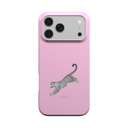 iPhone-deksel med leopardmønster farge: rosa – Wild Thing iPhone MagSafe