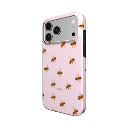 iPhone-skal med rosmotiv färg: rosenrosa – Beasy Rose