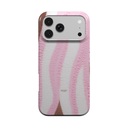 iPhone case with sleek design – Tricolore Berry
