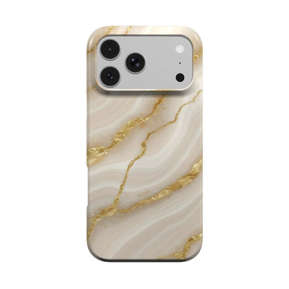 iPhone-Hülle mit Marmormuster Farbe: Gold – Gold Marble Quartz
