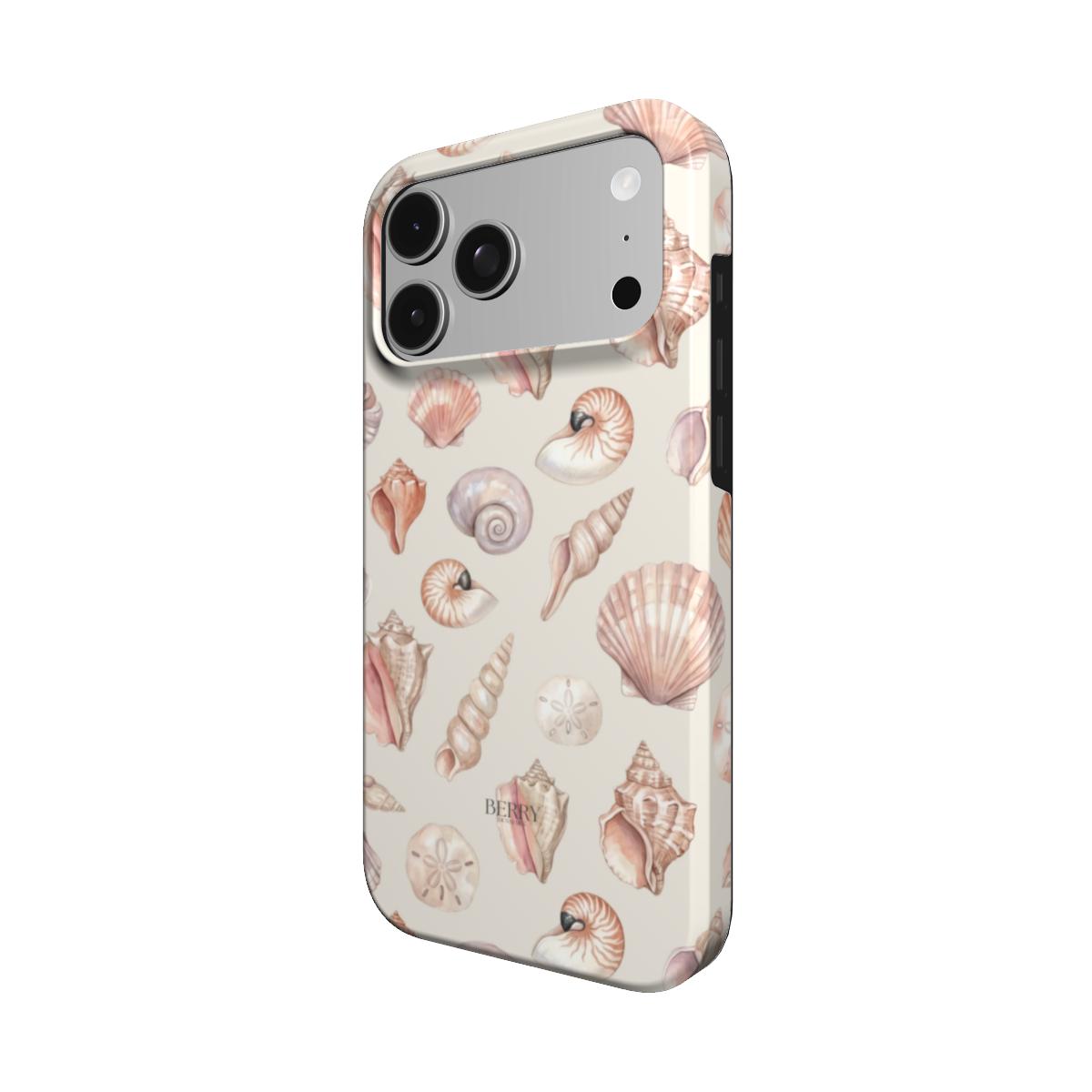 Beachy – 米色装饰图案iPhone手机壳