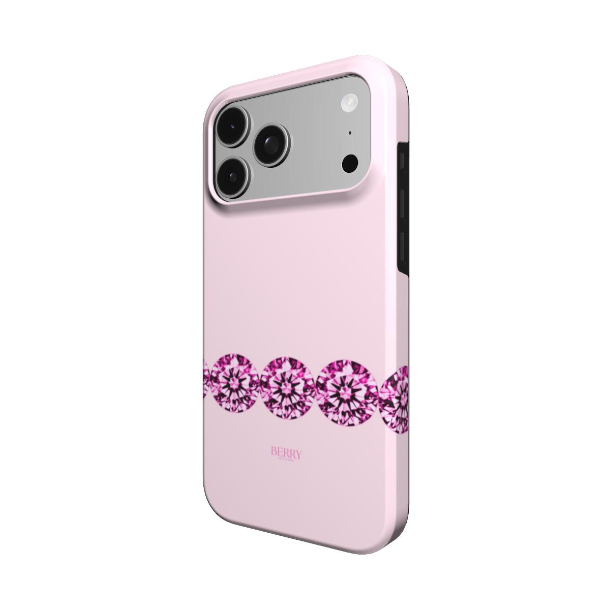 iPhone-hoesje met decoratief ontwerp kleur: roze – Pink Diamond