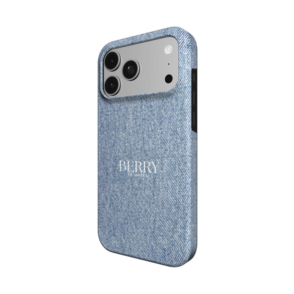 Θήκη iPhone με κομψό σχέδιο για προσωπικό στυλ – Denim Girly