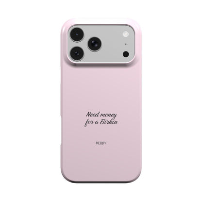 Rosa iPhone-cover med rosemotiv – Need Money For A Birkin Rose