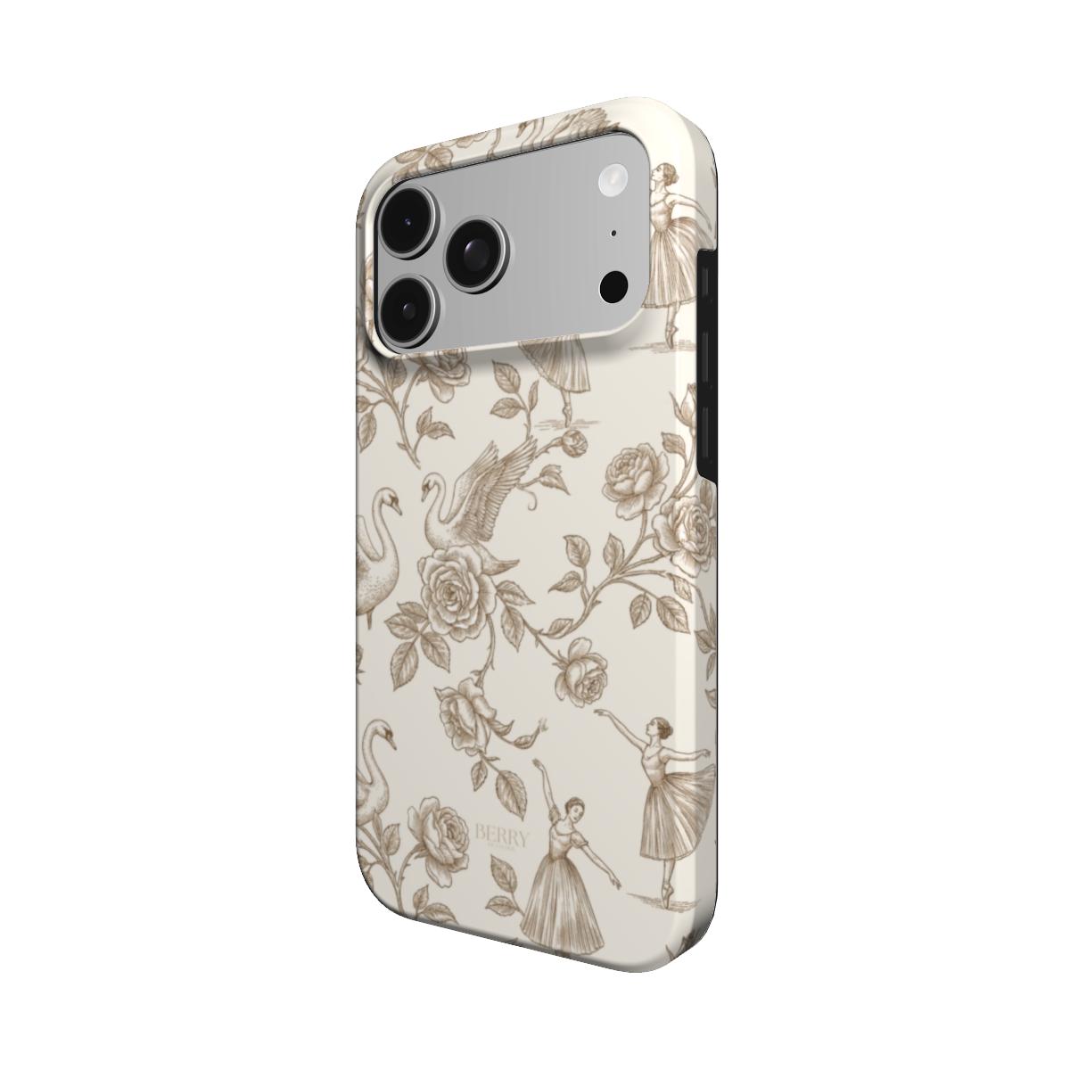 Custodia per iPhone con design decorativo – Royal Ballerina