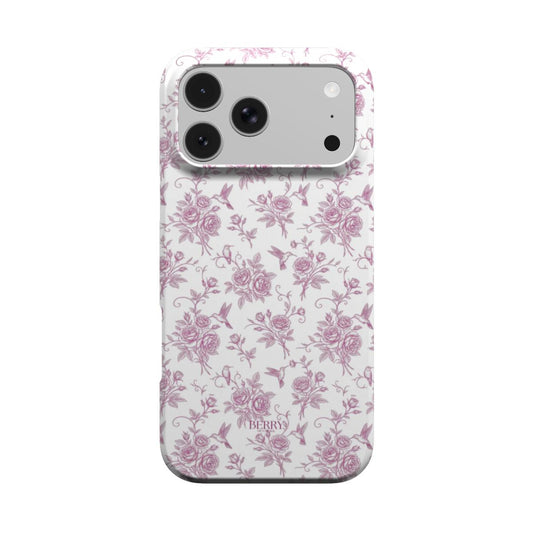 Royal Roses – 玫瑰粉色玫瑰图案iPhone手机壳