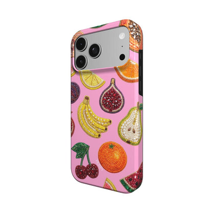 Custodia per iPhone con motivo decorativo – Amore