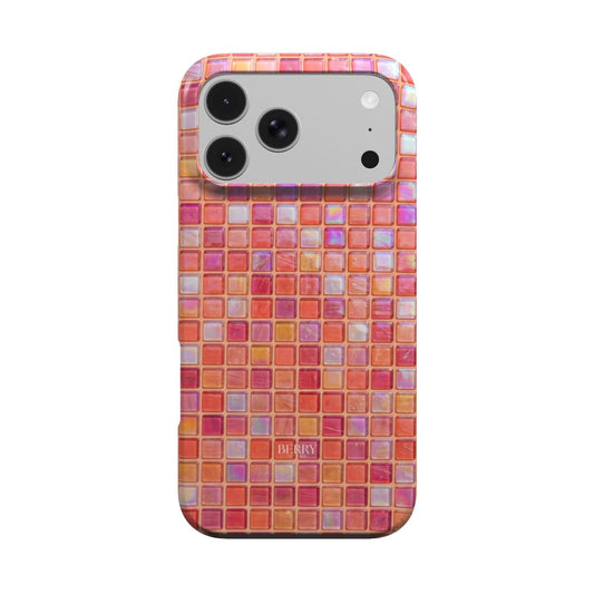 iPhone-Hülle mit dekorativem Muster Farbe: Rosa – Coral