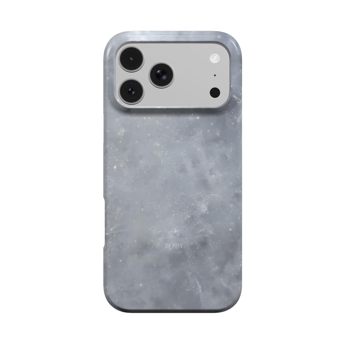 Custodia per iPhone con design glitterato colore: argentato – Crispy Silver