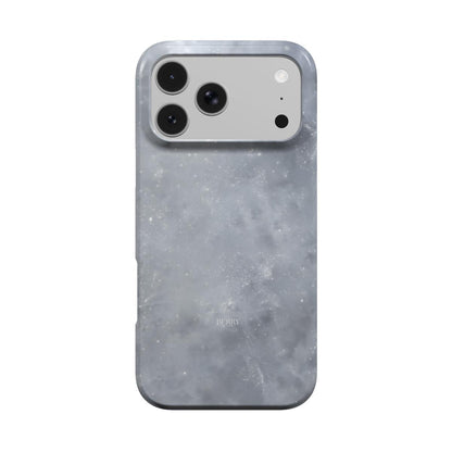 Custodia per iPhone con design glitterato colore: argentato – Crispy Silver
