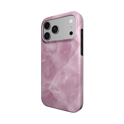 iPhone case with rose motif – Rose Quartz iPhone MagSafe