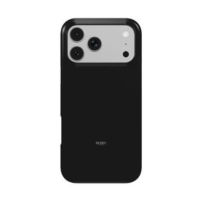 Custodia per iPhone con design decorativo colore: nero – Midnight