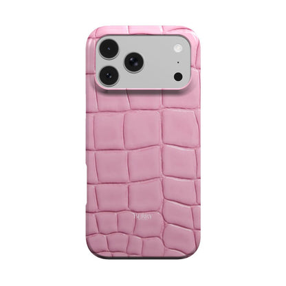 Θήκη iPhone με μοτίβο δέρματος φιδιού χρώμα: ροζ – Strawberry Snake iPhone MagSafe